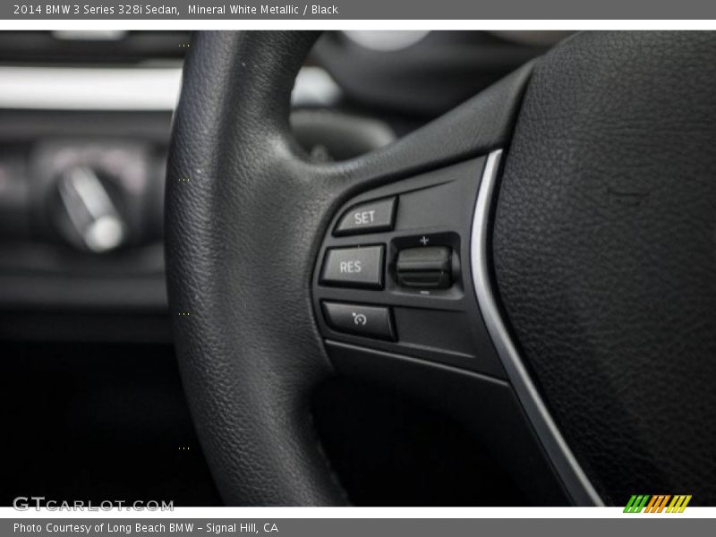 Mineral White Metallic / Black 2014 BMW 3 Series 328i Sedan