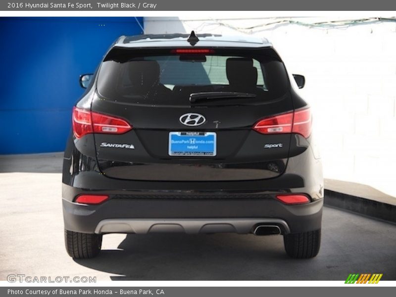 Twilight Black / Gray 2016 Hyundai Santa Fe Sport
