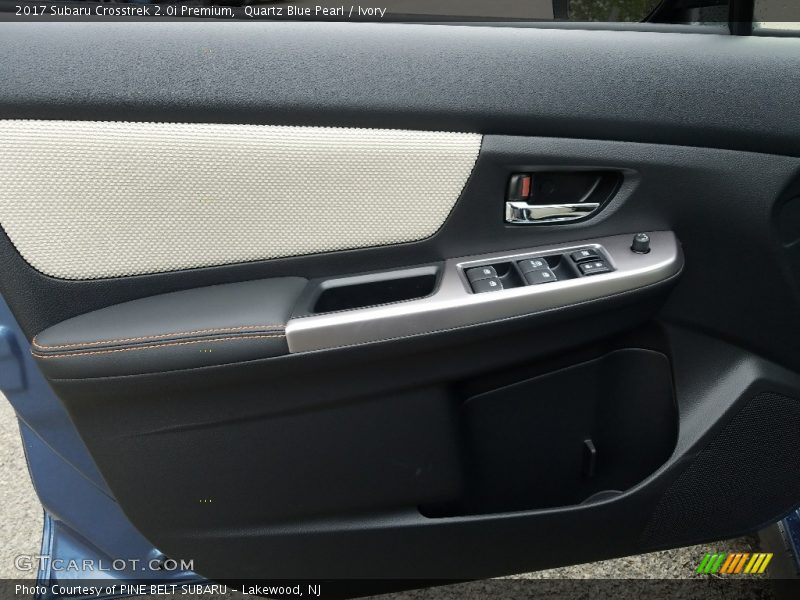 Quartz Blue Pearl / Ivory 2017 Subaru Crosstrek 2.0i Premium