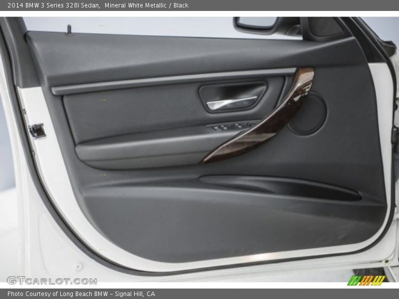 Mineral White Metallic / Black 2014 BMW 3 Series 328i Sedan