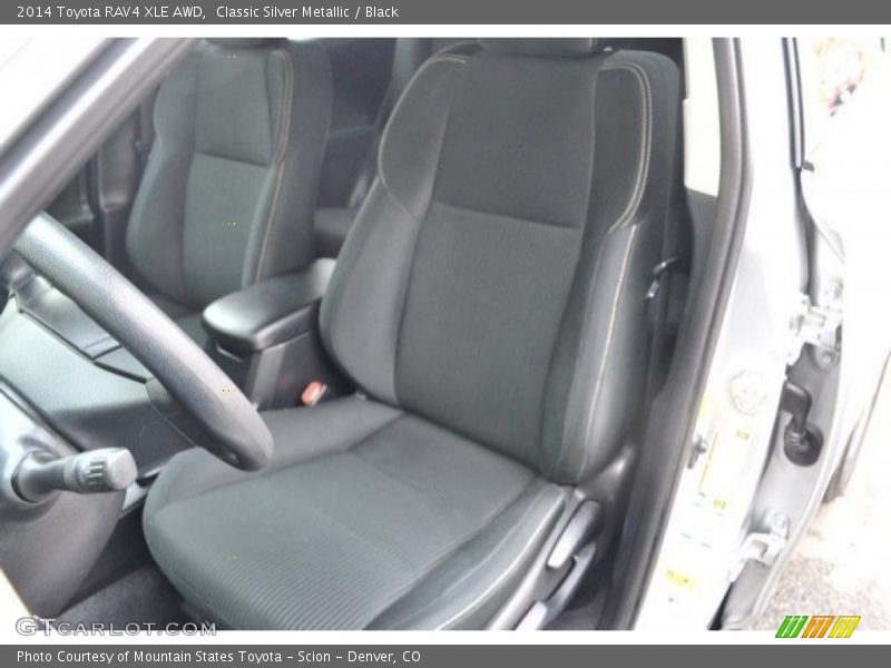 Classic Silver Metallic / Black 2014 Toyota RAV4 XLE AWD