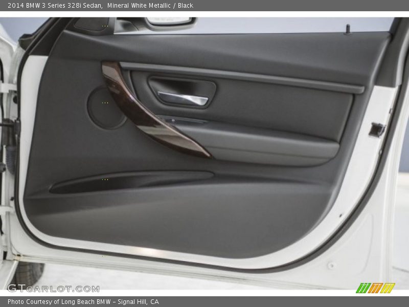 Mineral White Metallic / Black 2014 BMW 3 Series 328i Sedan