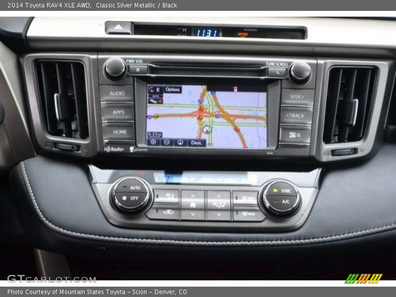 Classic Silver Metallic / Black 2014 Toyota RAV4 XLE AWD