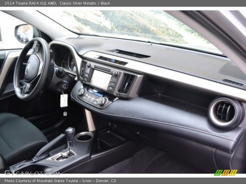 Classic Silver Metallic / Black 2014 Toyota RAV4 XLE AWD
