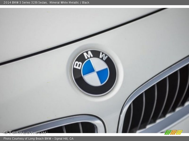 Mineral White Metallic / Black 2014 BMW 3 Series 328i Sedan