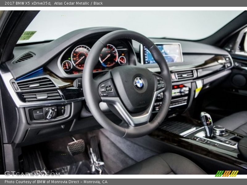 Atlas Cedar Metallic / Black 2017 BMW X5 xDrive35d