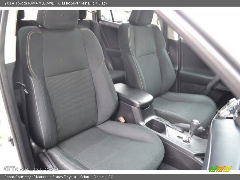 Classic Silver Metallic / Black 2014 Toyota RAV4 XLE AWD