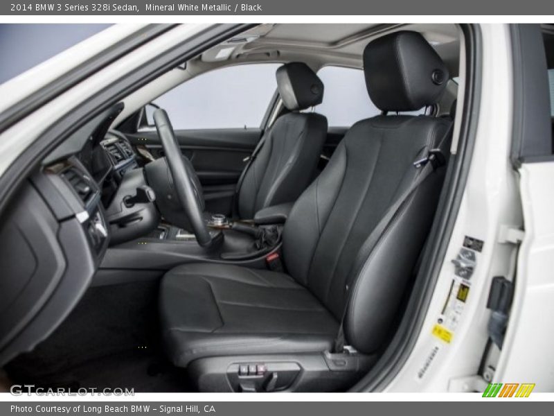 Mineral White Metallic / Black 2014 BMW 3 Series 328i Sedan