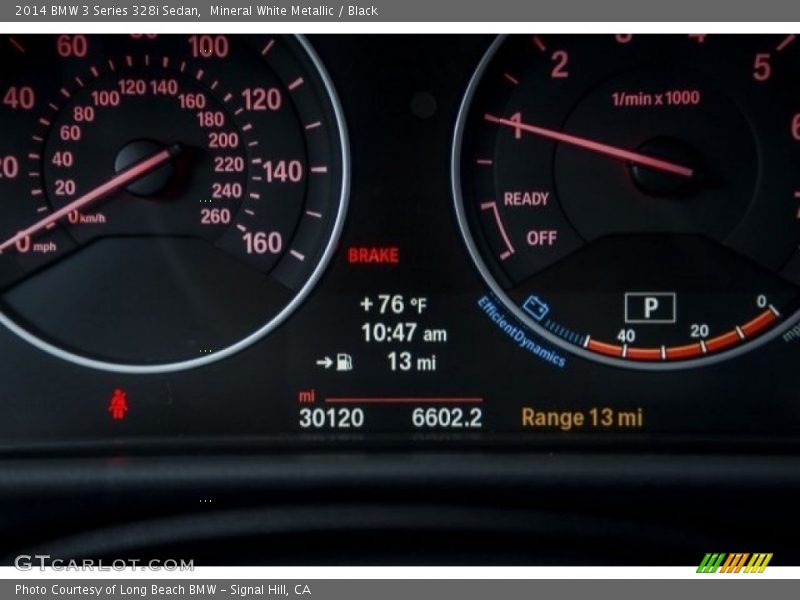 Mineral White Metallic / Black 2014 BMW 3 Series 328i Sedan
