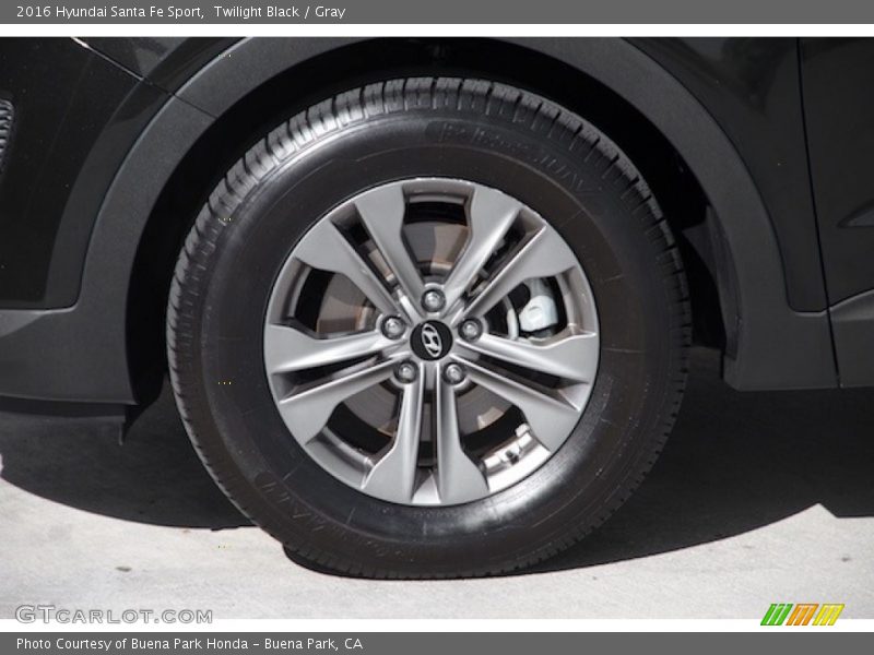 Twilight Black / Gray 2016 Hyundai Santa Fe Sport