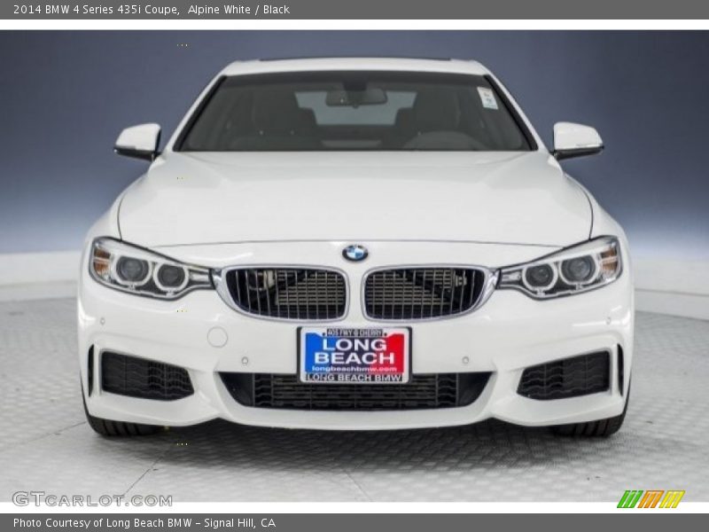 Alpine White / Black 2014 BMW 4 Series 435i Coupe