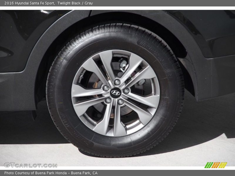 Twilight Black / Gray 2016 Hyundai Santa Fe Sport