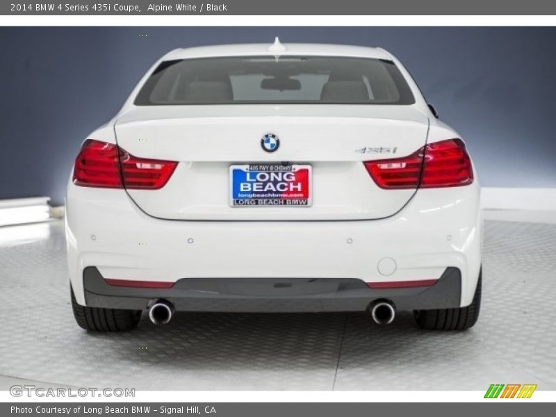 Alpine White / Black 2014 BMW 4 Series 435i Coupe