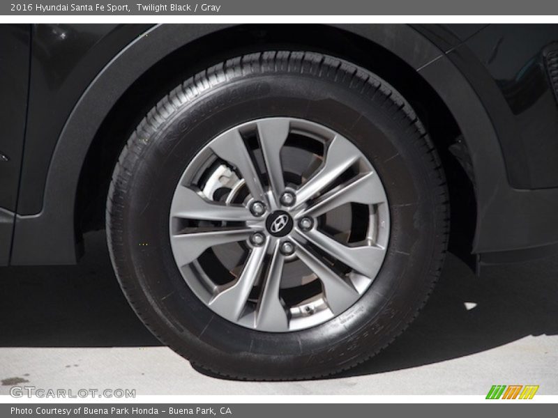 Twilight Black / Gray 2016 Hyundai Santa Fe Sport