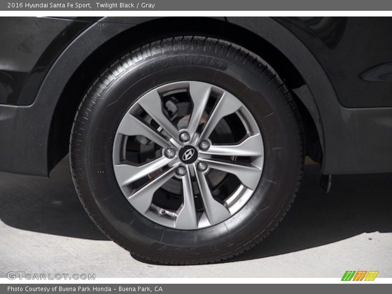 Twilight Black / Gray 2016 Hyundai Santa Fe Sport