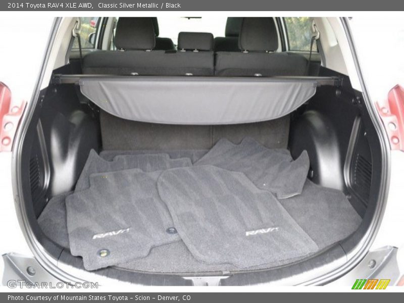 Classic Silver Metallic / Black 2014 Toyota RAV4 XLE AWD