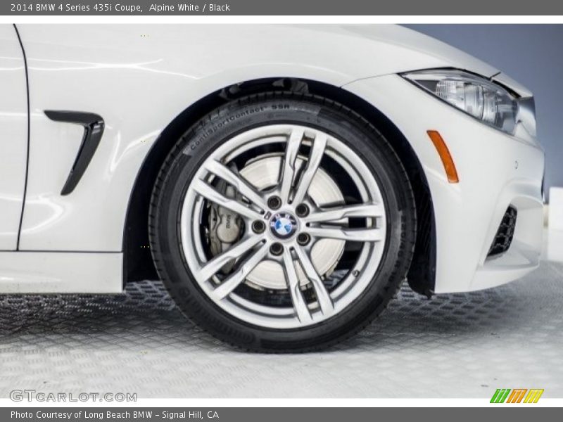 Alpine White / Black 2014 BMW 4 Series 435i Coupe