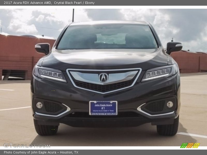 Crystal Black Pearl / Ebony 2017 Acura RDX Advance AWD