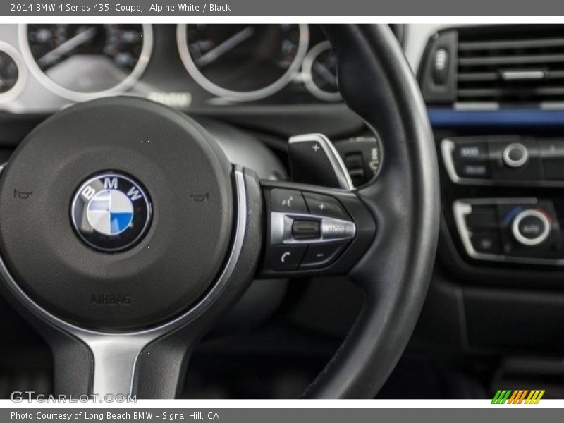 Alpine White / Black 2014 BMW 4 Series 435i Coupe