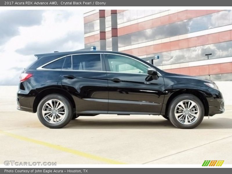 Crystal Black Pearl / Ebony 2017 Acura RDX Advance AWD