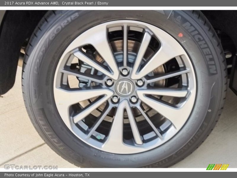 Crystal Black Pearl / Ebony 2017 Acura RDX Advance AWD