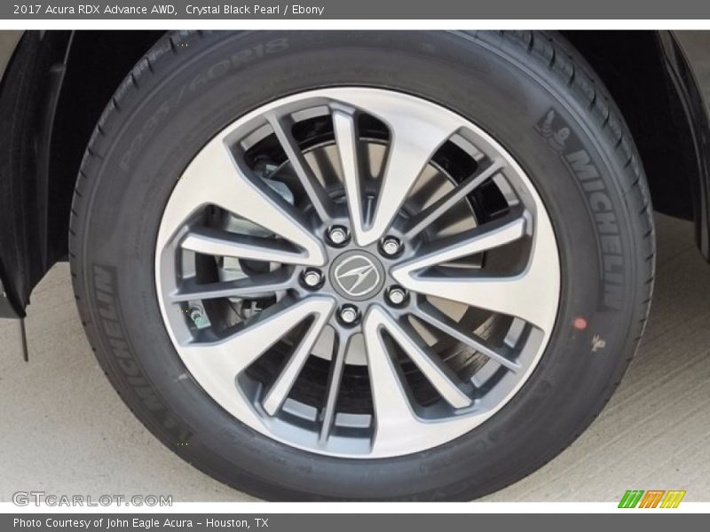 Crystal Black Pearl / Ebony 2017 Acura RDX Advance AWD