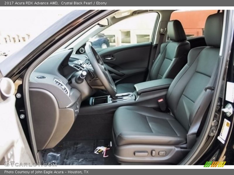 Crystal Black Pearl / Ebony 2017 Acura RDX Advance AWD