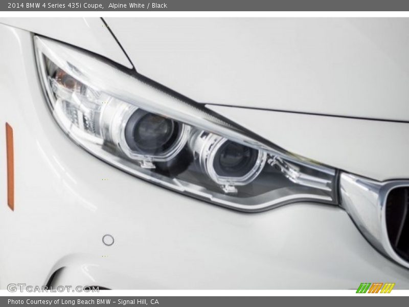 Alpine White / Black 2014 BMW 4 Series 435i Coupe