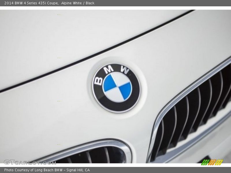 Alpine White / Black 2014 BMW 4 Series 435i Coupe