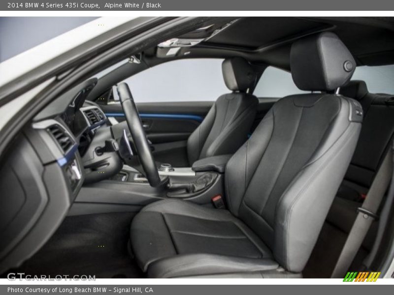 Alpine White / Black 2014 BMW 4 Series 435i Coupe