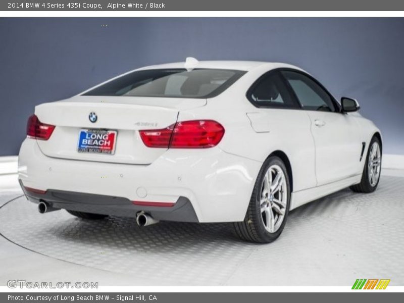 Alpine White / Black 2014 BMW 4 Series 435i Coupe