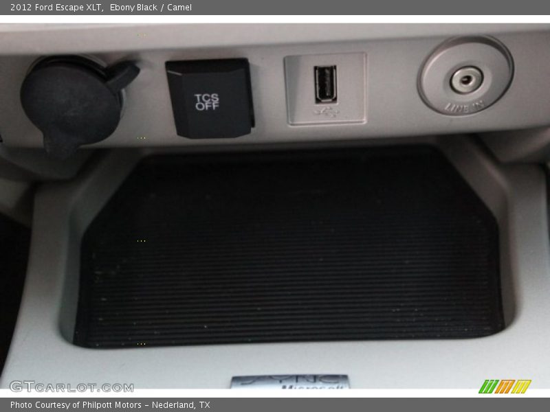 Ebony Black / Camel 2012 Ford Escape XLT