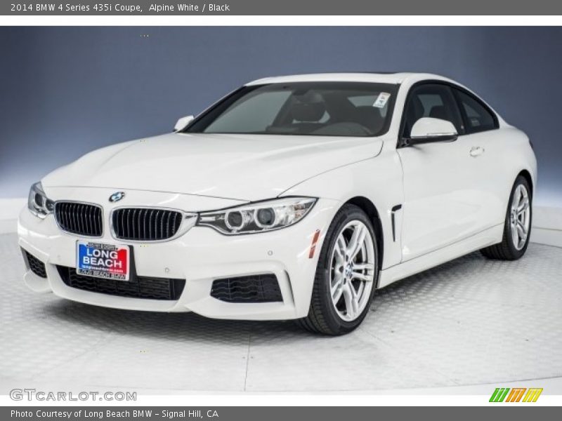 Alpine White / Black 2014 BMW 4 Series 435i Coupe