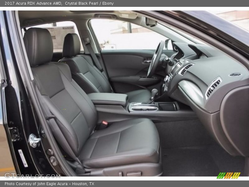 Crystal Black Pearl / Ebony 2017 Acura RDX Advance AWD