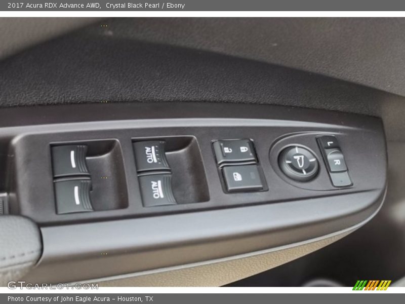 Crystal Black Pearl / Ebony 2017 Acura RDX Advance AWD