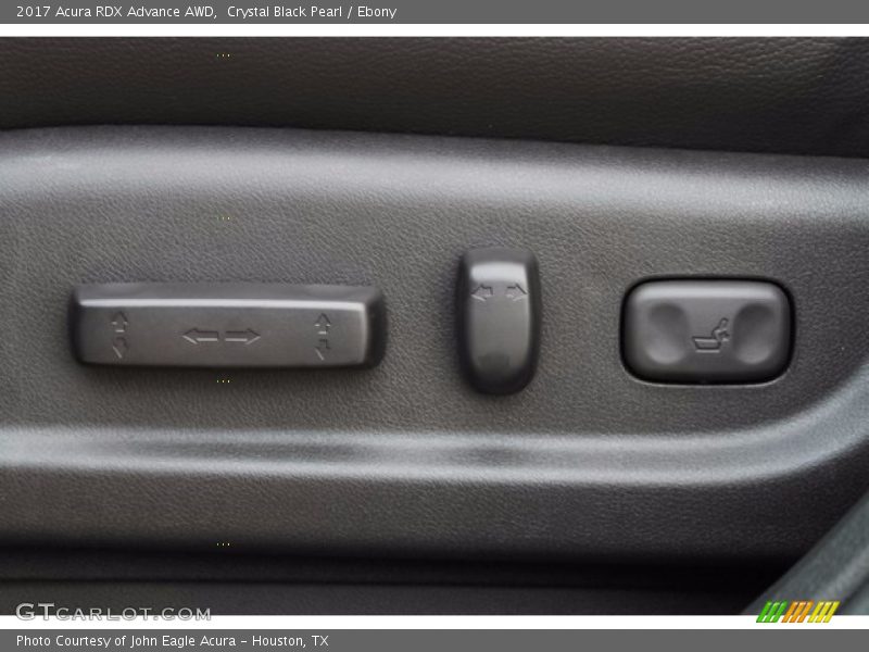 Crystal Black Pearl / Ebony 2017 Acura RDX Advance AWD