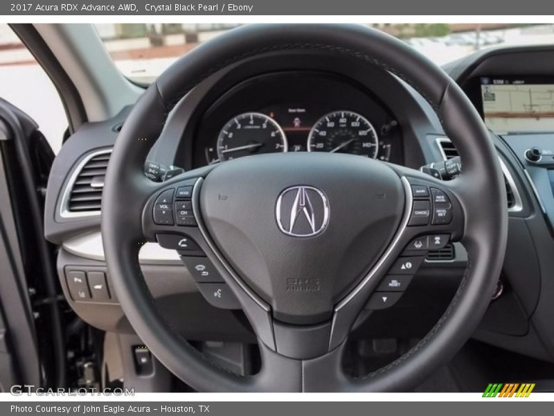 Crystal Black Pearl / Ebony 2017 Acura RDX Advance AWD