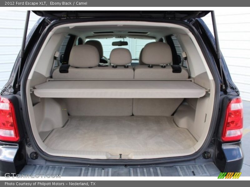 Ebony Black / Camel 2012 Ford Escape XLT