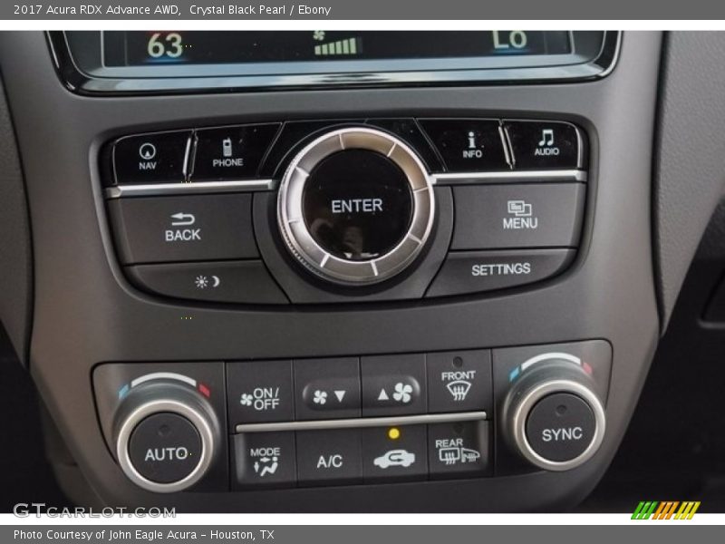Crystal Black Pearl / Ebony 2017 Acura RDX Advance AWD