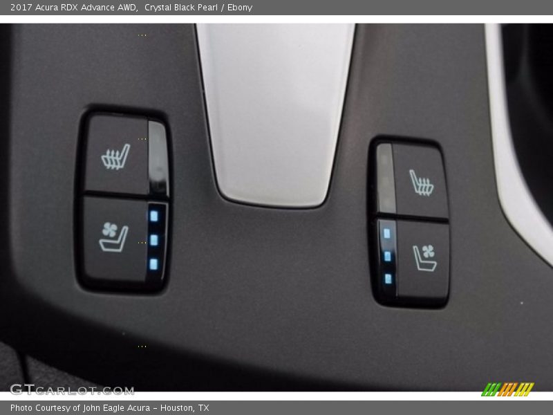 Crystal Black Pearl / Ebony 2017 Acura RDX Advance AWD