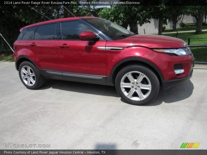 Firenze Red Metallic / Almond/Espresso 2014 Land Rover Range Rover Evoque Pure Plus
