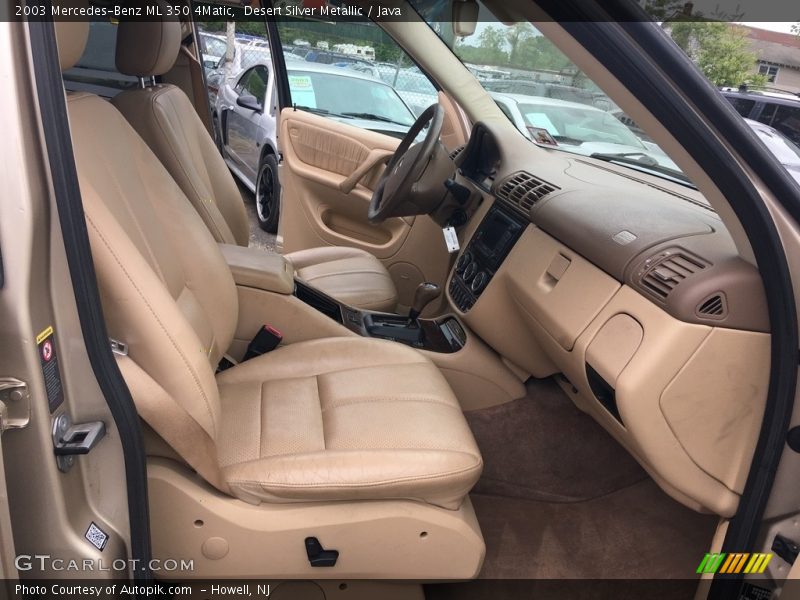 Desert Silver Metallic / Java 2003 Mercedes-Benz ML 350 4Matic