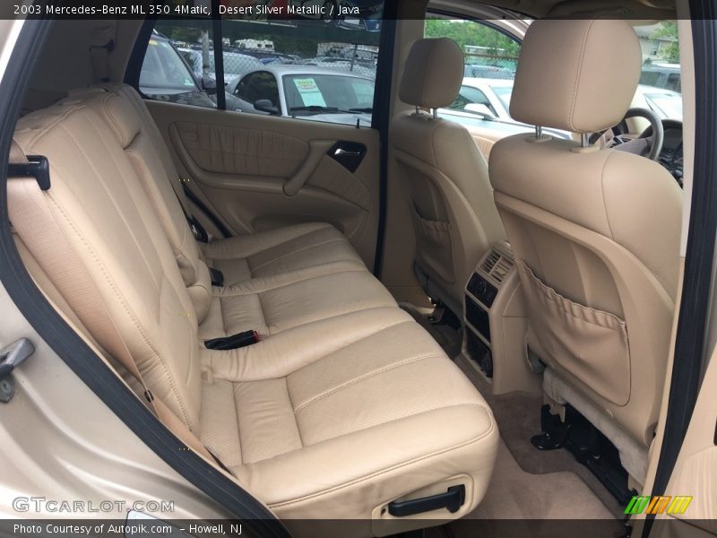 Desert Silver Metallic / Java 2003 Mercedes-Benz ML 350 4Matic