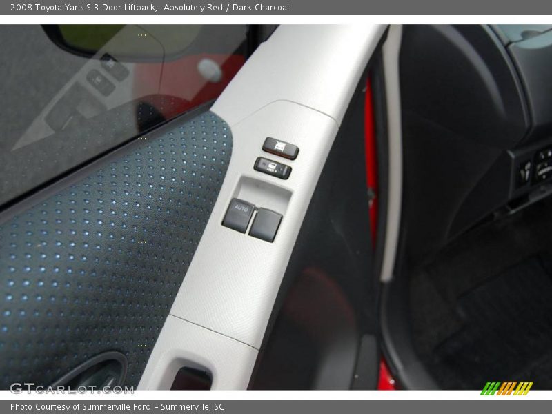Absolutely Red / Dark Charcoal 2008 Toyota Yaris S 3 Door Liftback