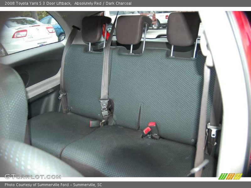 Absolutely Red / Dark Charcoal 2008 Toyota Yaris S 3 Door Liftback