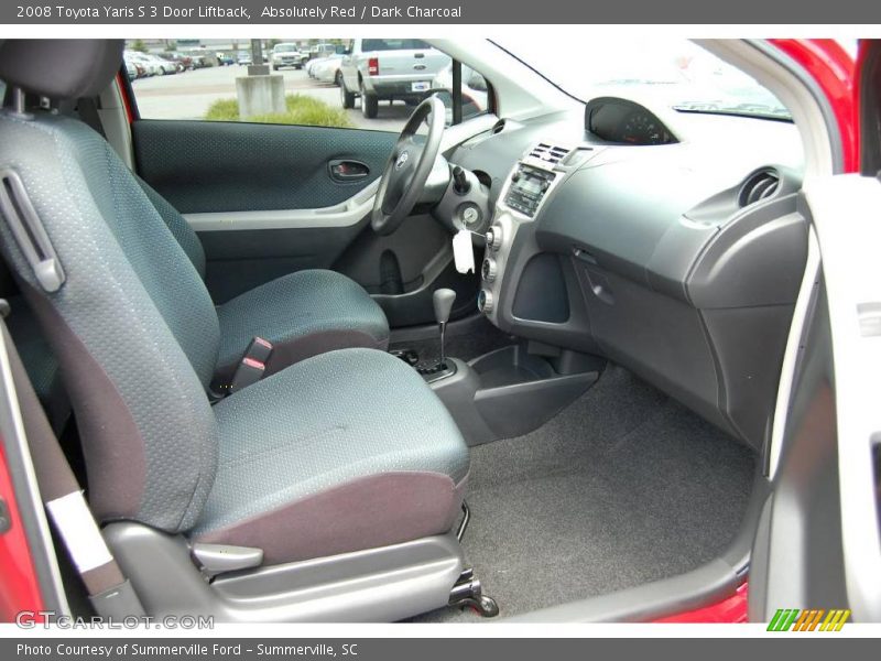 Absolutely Red / Dark Charcoal 2008 Toyota Yaris S 3 Door Liftback
