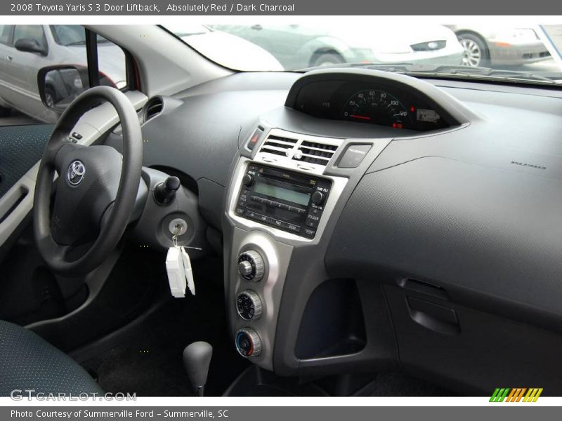 Absolutely Red / Dark Charcoal 2008 Toyota Yaris S 3 Door Liftback