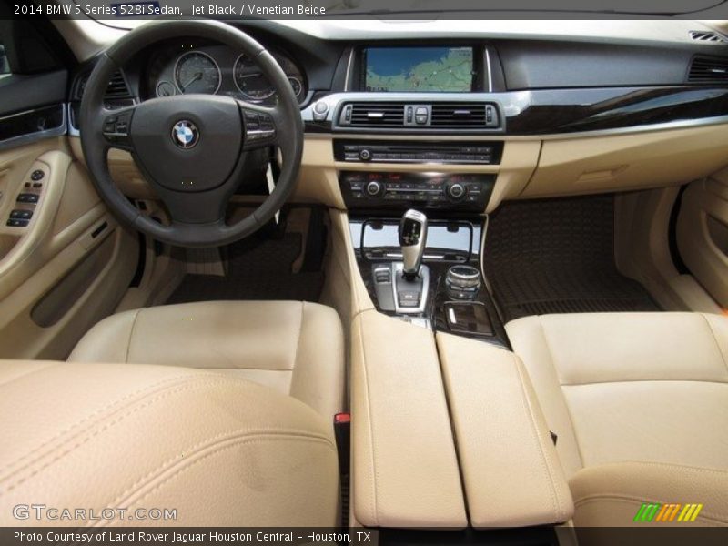 Jet Black / Venetian Beige 2014 BMW 5 Series 528i Sedan
