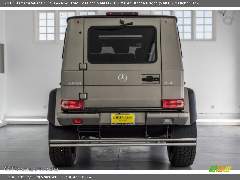 designo Manufaktur Sintered Bronze Magno (Matte) / designo Black 2017 Mercedes-Benz G 550 4x4 Squared