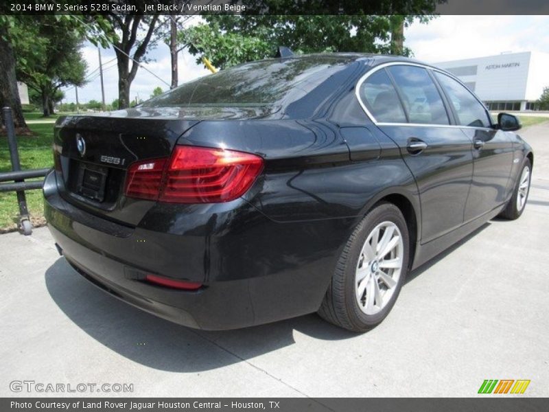 Jet Black / Venetian Beige 2014 BMW 5 Series 528i Sedan